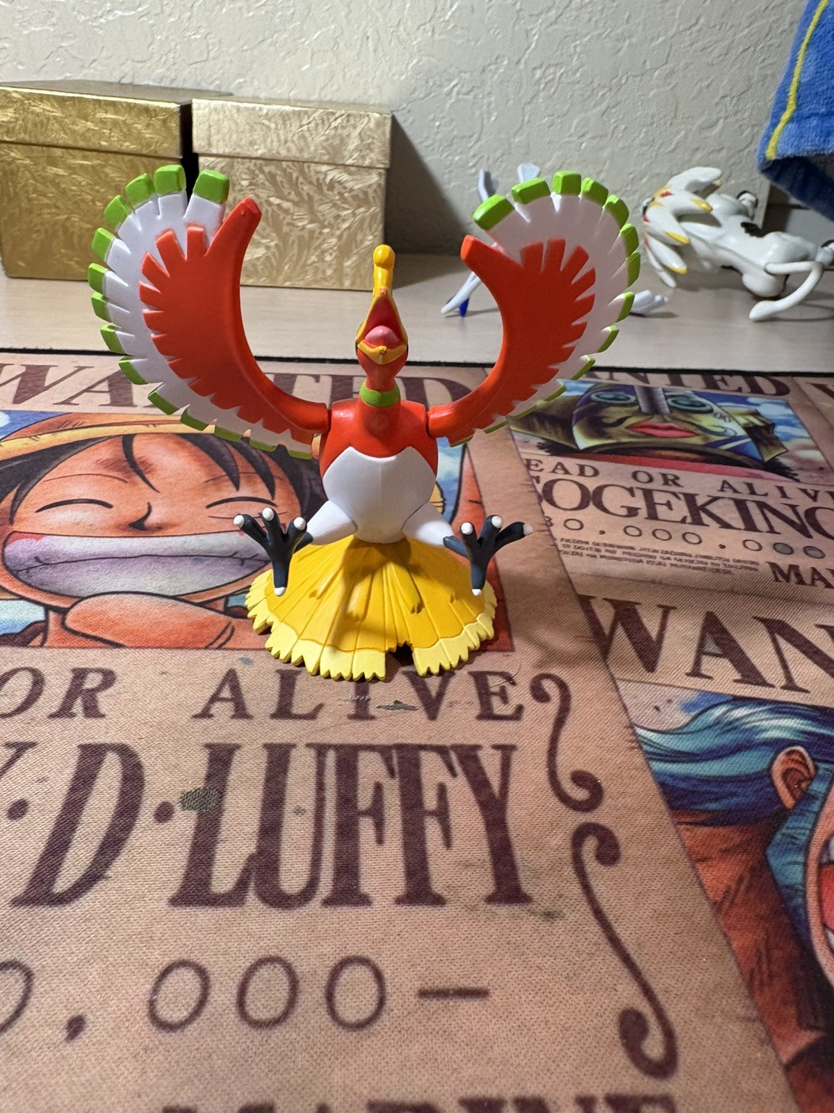 Japan Nintendo TOMY Pokemon Pocket Monster Collection Ho-Oh Figure Toy