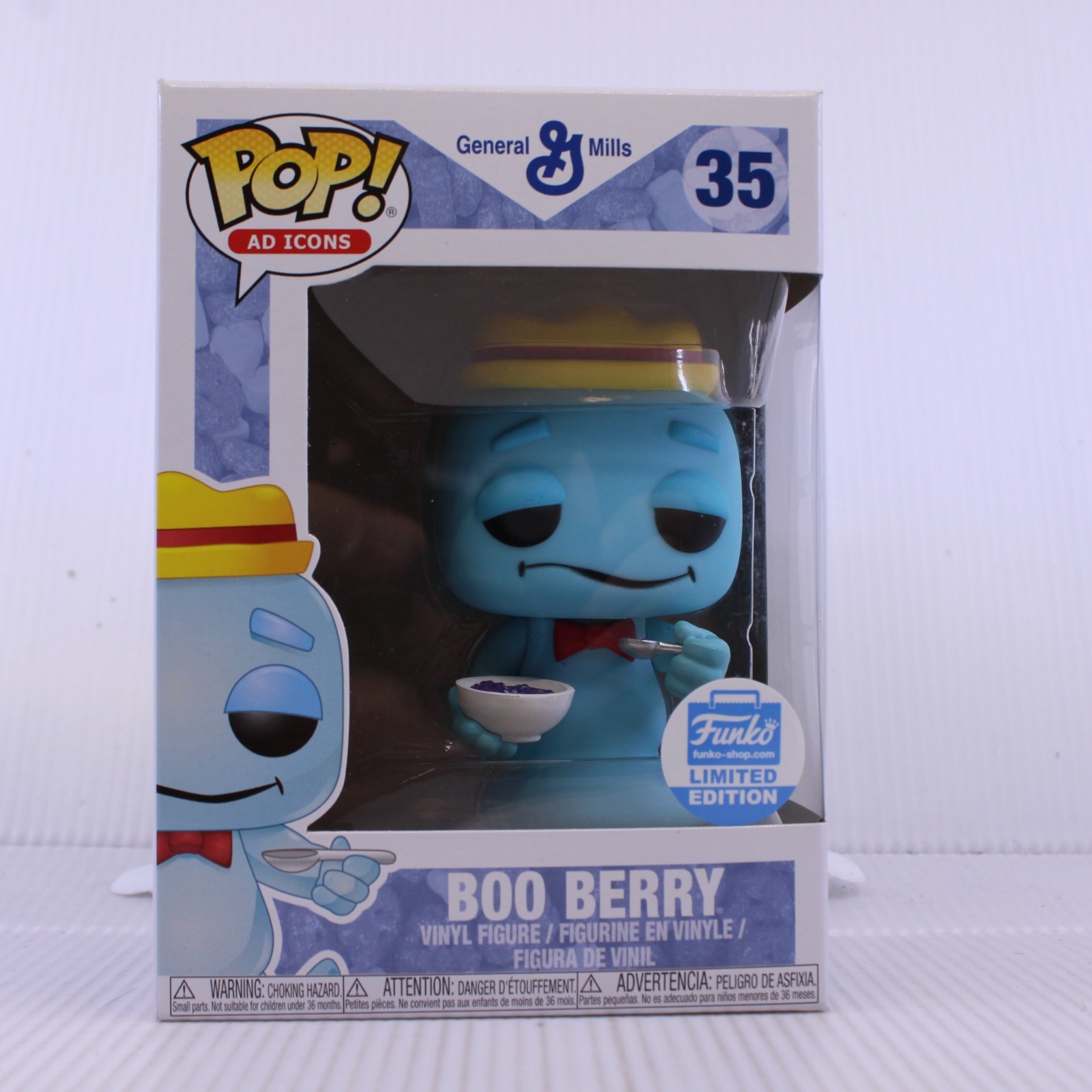 F1 Funko Pop Ad Icons Boo Berry Shop Exclusive Vinyl Figure 35