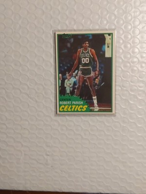 1981-82 Topps Robert Parrish #6 Boston Celtics Hall Of Fame