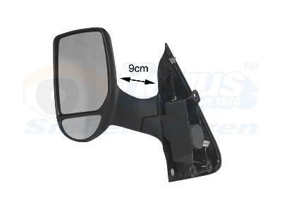 OUTSIDE MIRROR 1898801 FOR FORD TRANSIT/Bus/Van/Platform/Chassis/TOURNEO 2.2L - Picture 2 of 6