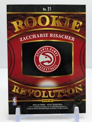 2024-25 Panini Select - Rookie Revolution Zaccharie Risacher #21