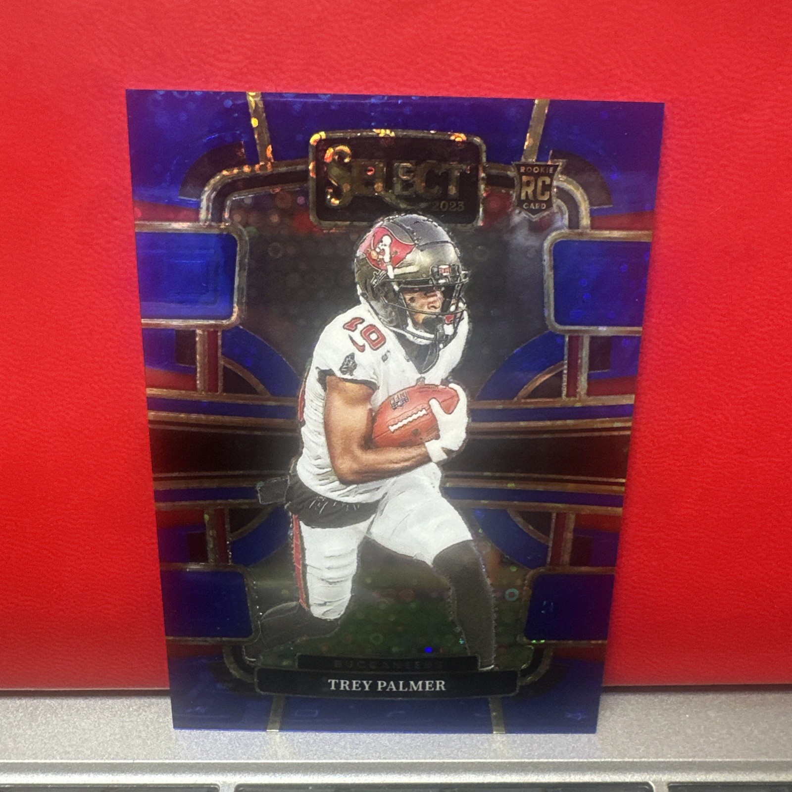 Trey Palmer Select  Blue Disco Prizm Rookie RC 2023 Select #94 Buccaneers /25