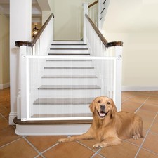 Mesh Baby  Dog Gate   Fits Openings Up to 36'' Wide, 30'' Tall   Indoor