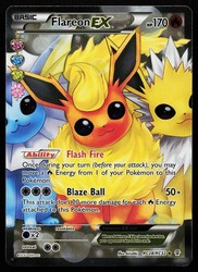Flareon EX RC28/RC32 Generations Radiant Collection Full Art Holo