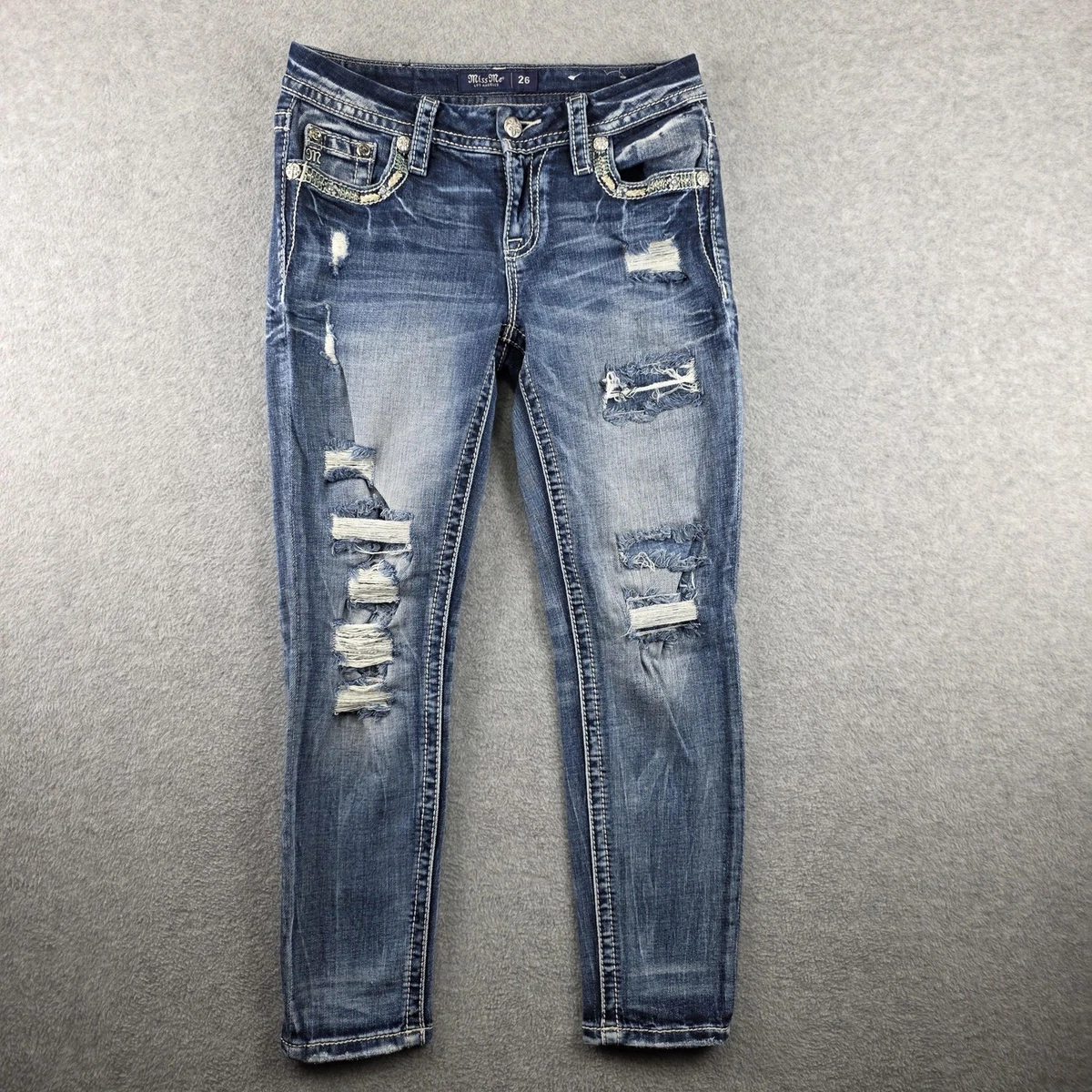 Miss Me 27 in Inseam Low (6.5-8.5 in) Rise Jeans for Women for