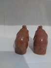 vintage rosemeade pottery elephant salt  & pepper shakers no.dak. North Dakota — photo 6