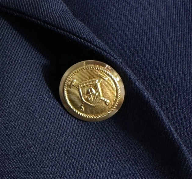 RALPH LAUREN Mens Navy Blazer 44L Wool Sport Coat Two Button Jacket Suits - Image 3 of 4