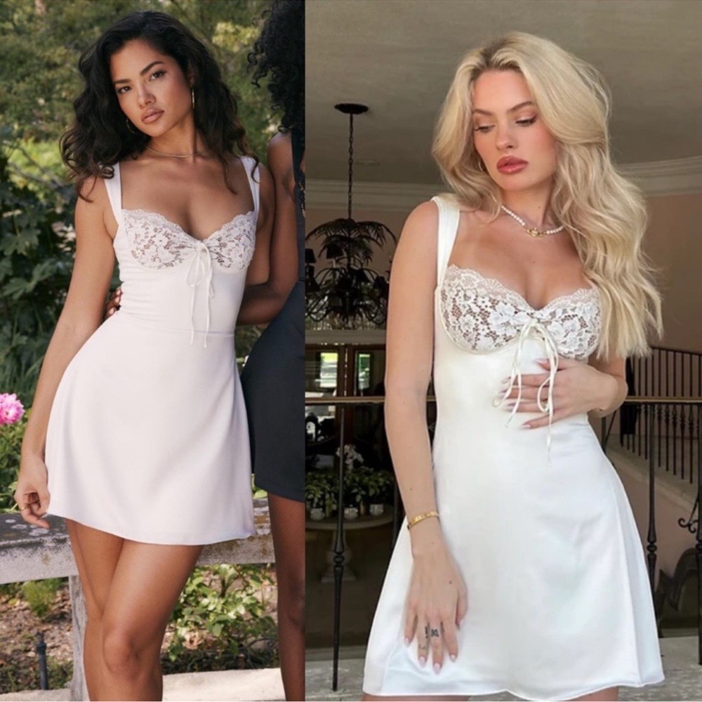 chinese dress ladies Rent House Of CB Adriana Satin Mini Dress
