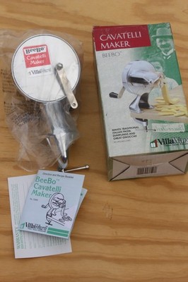 *NOS* Villaware Beebo Cavatelli Maker Pasta w/ Mount for Dumplings & Gnocchi