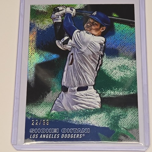 Topps 2026 Shohei Ohtani Stars of MLB Green Holo Foil /99 #SMLB-9 Dodgers