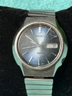 Seiko DX Automatic Blue Dial 17 Jewels Day/Date Men’s Wristwatch 38mm Running