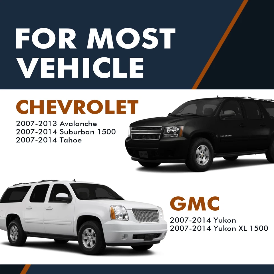 Juego de 4 cojinetes de cubo de rueda de puntal rápidos delanteros para Chevrolet Tahoe 2007-2014 Foto 2 de 4