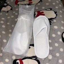 Zapatillas Spa Punta Abierta - Artículo de Hotel Talla Única / Nuevas / Ver Fotos 