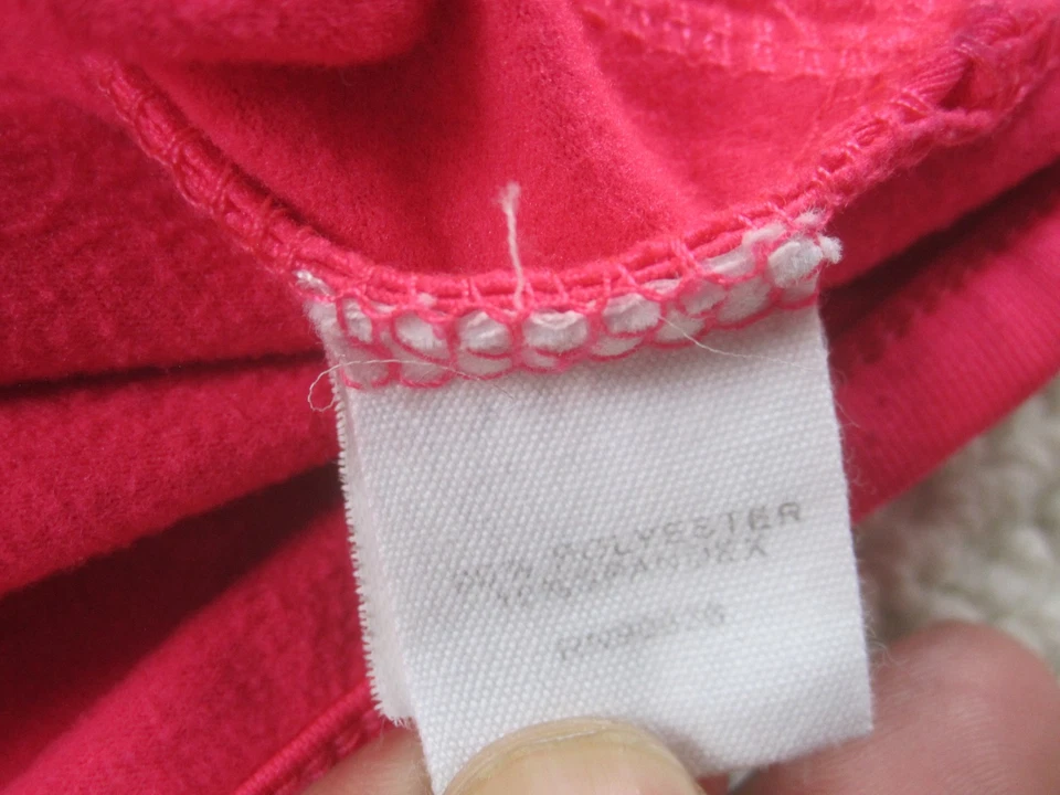 Camisa deportiva elástica Sport-Tek Pullover para mujer grande rosa 1/4 cremallera manga larga Foto 4 de 4