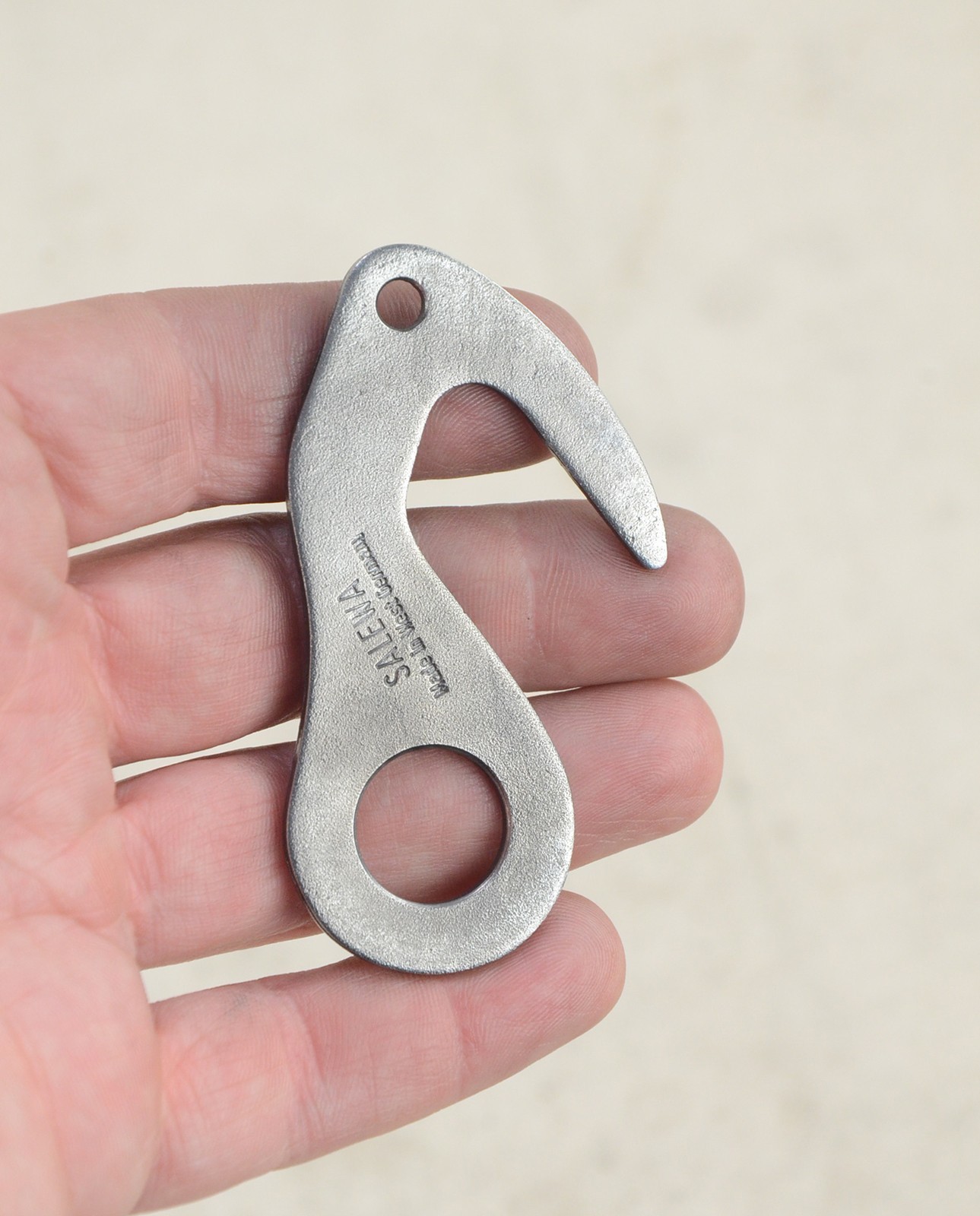 SALEWA STICHT FIFI GANCHO PARED GRANDE AYUDA EN ROCA ESCALADA ESPELEOLOGÍA VINTAGE AÑOS 70 RARO