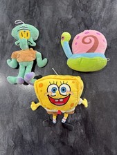 SpongeBob Schwammkopf Pl&uuml;schtier Kuscheltier ca. 30cm Spongebob Gary Thadd&auml;us