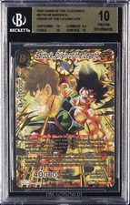 2022 DAWN OF THE Z LEGENDS #BT18148 BARDOCK, ORIGIN OF THE LEGEND BGS 10