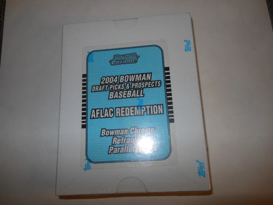 2004 Bowman Chrome Draft Baseball AFLAC Redemption Refractor/550 Set w/McCutchen - Image 2 of 4