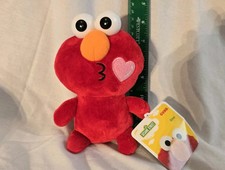 Nuevo 6" Pequeño Elmo Peluche Sesame Street Gund Emoji Love Kissing 2019 6050456