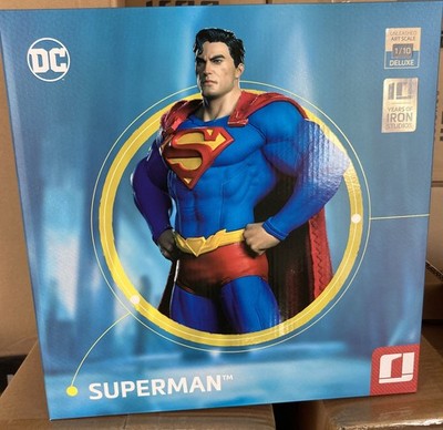 Superman Unleashed Deluxe Iron Studios 1:10 Statue Neu & OVP
