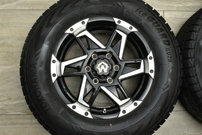 JDM Used Weds Studless Tire Wheel Set 4Book Set 17 Inch 8J +
