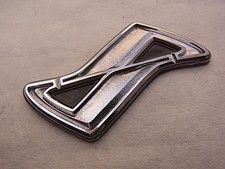 Rare Nissan DR30 Skyline RS Turbo RS-X Iron Mask Genuine Front Hood Emblem Nismo