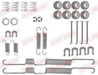 Quick Brake ZubehöRsatz Bremsbacken 105-0698 FüR Hilux VW Taro Toyota 4X4 5 Pick