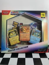 Pokemon TCG Scarlet & Violet Prismatic Evolutions Poster Collection Box