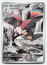 Braviary 155/086 Holo Illustration Rare Black Bolt Pokemon NM