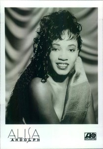 Press Photo: ALISA RANDOLPH 5x7 B&W