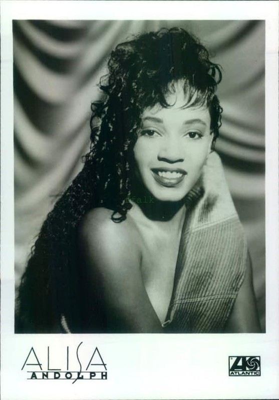 Press Photo: ALISA RANDOLPH 5x7 B&W