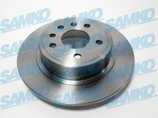 2x Brake disc solid S1003P SAMKO for SAAB 9-5 9-5 Estate