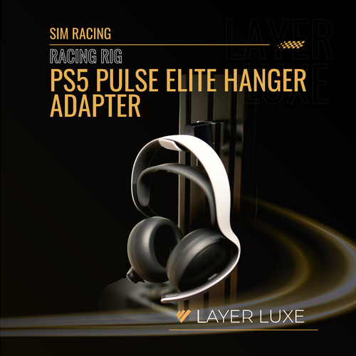 PlayStation 5 Pulse Elite hanger adapter for Sim Racing Rigs Aluminium Profile