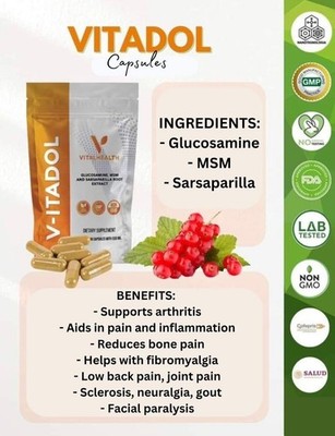  V-ITADOL-Vital Health Free Shipping 
