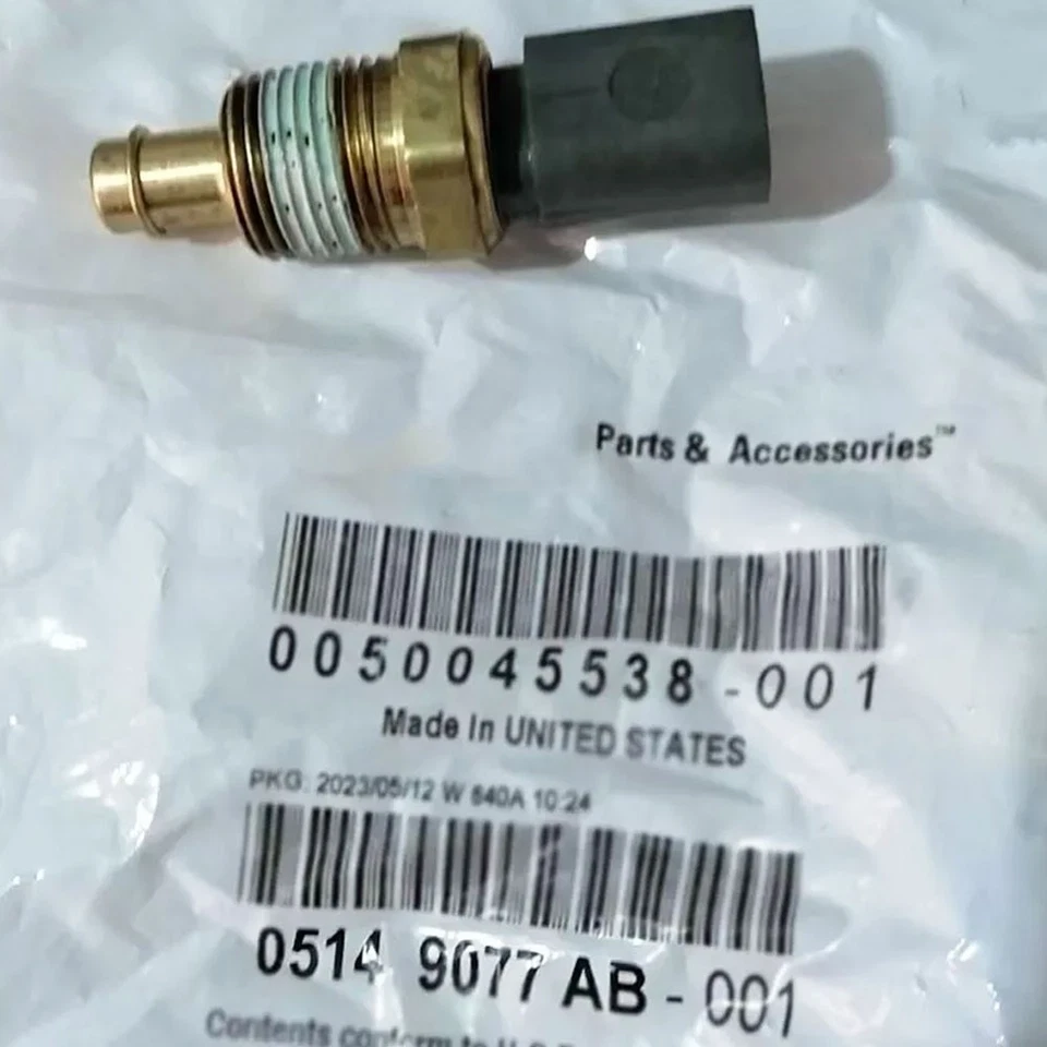 OEM 5149077AB Engine Coolant Temp Sensor For 2008-2021 Dodge Jeep Chrysler New - Image 2 of 4