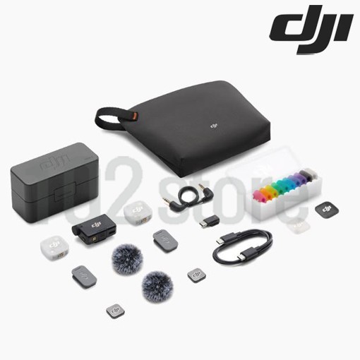 DJI Mic Mini 2 (2 TX + 1 RX + Charging Case) Microphone Set | eBay
