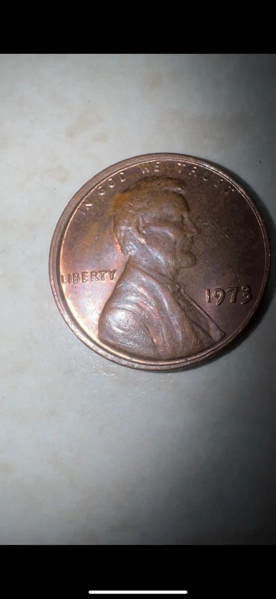 Circulated 1973 Lincoln Memorial Small Cents (1959-2008) for sale