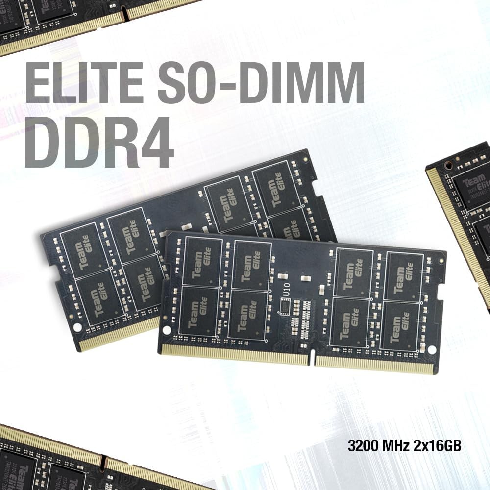 TEAMGROUP Elite DDR4 16GB Single 3200MHz PC4-25600 CL22 SODIMM 260