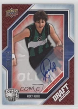 2009-10 Upper Deck Draft Edition Silver /499 Ricky Rubio #11 Rookie Auto RC