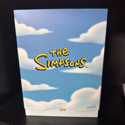 Super7 The Simpsons Wave 1: Moe 7'' Action Figure With Apron Open & Complete
