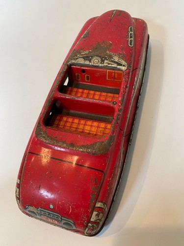 Marx friction drive convertible v89 11” FRICTION WORKS 1950s vintage - Picture 2 of 8