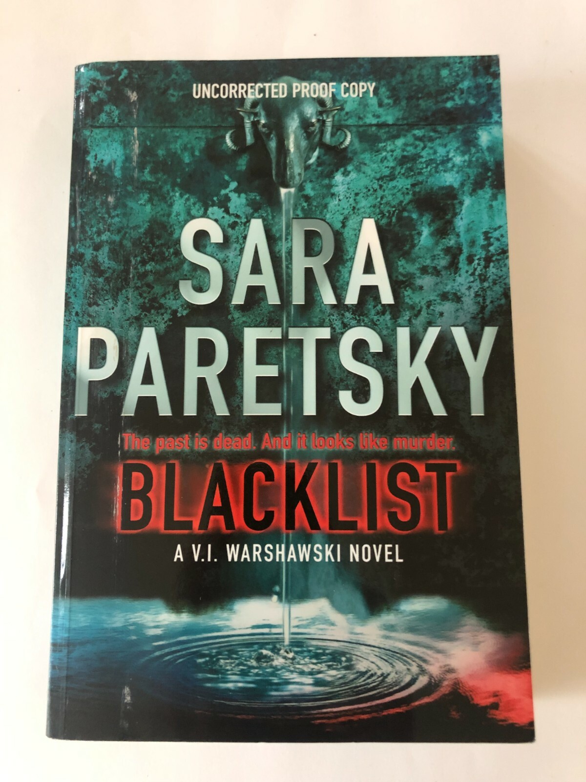 BLACKLIST by SARA PARETSKY - HAMISH HAMILTON - 2003 - P/B - *PROOF*