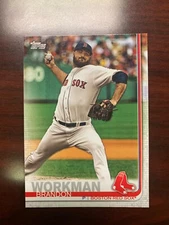 2019 Topps #378 Brandon Workman Boston Red Sox