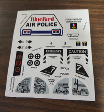 Bluebird VertiBird Helicopter Reproduction Stickers Decals DIE CUT