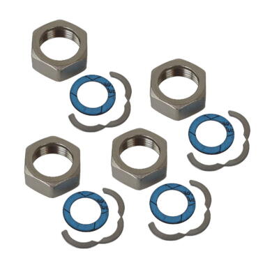 4er Anschluss Set DN8 - DN32 Edelstahl Wellrohr 3tlg. Verschraubung Solarrohr