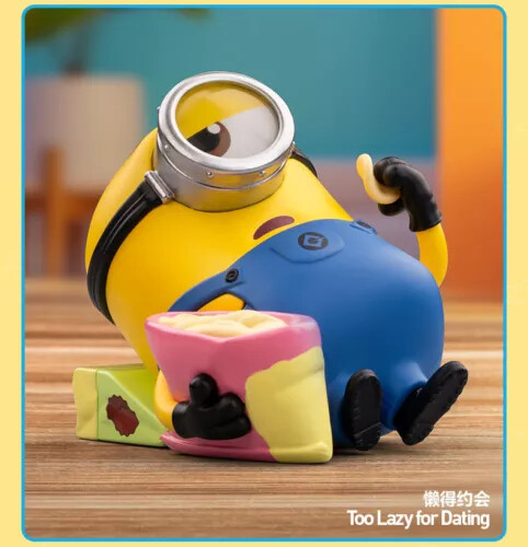 Minions Lazy Every Day Series POP MART Blind Box Confirmed Figure Hot Toys Gift - Bild 9 von 20