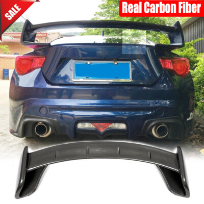 For Toyota GT86 Subaru BRZ FR-S 2013UP Real Carbon Fiber Rear Trunk Spoiler Wing