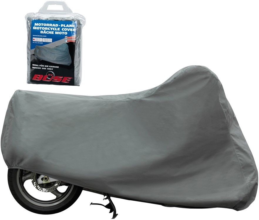 Büse Cover Tarp Gr XXL Gray Indoor Motorcycle Scooter Folding Garage For Indoor