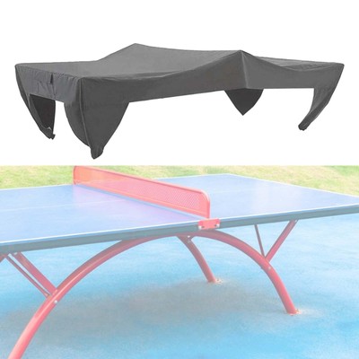 Table Tennis Table Cover Heavy Duty Outdoor Windproof  Pong Table Cover