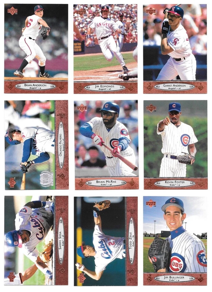 1996 Upper Deck Series One Hobby Baseball Trading Cards Choose #s 1-240 / mb16 - Image 4 of 4